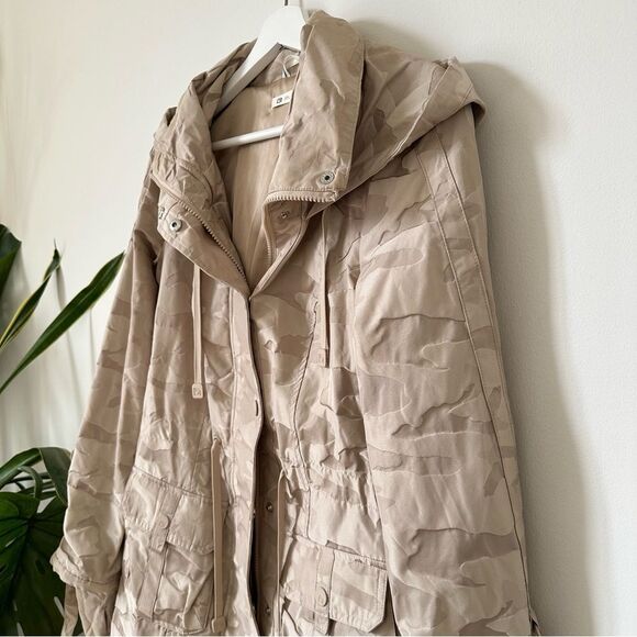 Blanc Noir Camo Anorak Rain Jacket Size S - Picture 14 of 14